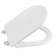 Aqualine ISABELLA WC sedátko, Soft Close, Easy Take, biela