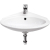 Cersanit K11-0016 TETA 40 B umývadlo rohové 46,5x43cm s prepadom, otvor pre bat, Biela