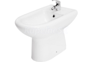 Cersanit K02-014 IRYDA B bidet stojaci s otvorom pre batériu + skrutky, Biela