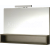 Cersanit S525-013 FRIDA 600 zrkadlo s osvetlením 60x64x13cm, Zebrano Matná