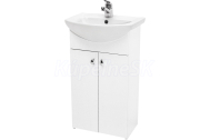 Cersanit S509-006-DSM BIANCO skrinka 53x80x30cm pod umývadlo LIBRA 60 v demonte, Biela