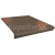 Opoczno SHADOW BROWN Kapinos Straight Struct. 30X33 G1 dlažba-schodovka, OD077-029-1