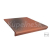 Opoczno SHADOW RED Kapinos Straight Struct. 30X33 G1 dlažba-schodovka, OD077-038-1