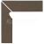 Opoczno SIMPLE BROWN Skirting Left Struct. 8X30 G1 sokel Ľavý, OD078-060-1