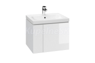 Cersanit S571-020 COLOUR 55 skrinka 55x42x45 pod umývadlo COLOUR 55, Biela Lesk