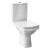 Cersanit K102-001 EASY 010 WC kombi CleanOn vodor.odp, bočný prívod, bez sedátka, Biela