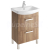 Cersanit S565-005 MESTA skrinka 55x68x34 skrinka pod umývadlo CARINA 60, Tmavé drevo