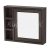 Cersanit S544-001 MOCCA skrinka so zrkadlom 71,9x61,2x15cm, Wenge