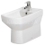 Cersanit K101-006-BOX PURE bidet stojaci s otvorom na batériu, Biela