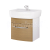 Cersanit S910-010 PURE skrinka 47x40x39+PURE 50 umývadlo, Svetlý Orech