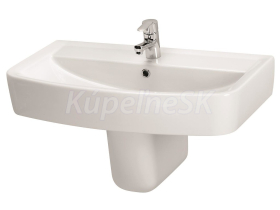 Cersanit K101-008-BOX PURE 80 umývadlo nábytkové  80x46,5cm s prepadom, otv.pre bat, Biela