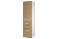 Cersanit S910-009 PURE vysoká skrinka 33x120x30cm, Svetlý Orech