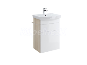Cersanit S568-008 SMART skrinka 45x68x34 pod umývadlo CARINA 50, Light Ash/Biela Lesk