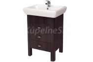 Cersanit S511-002-DSM IRYDA 55 umývadlová skrinka 45x72x42cm v demonte, Wenge