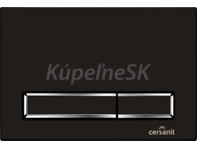Cersanit K97-258 HI-TEC BLICK tlačidlo k predst.modulu 22x15x1,6cm, Čierna