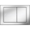 Cersanit K97-263 HI-TEC CUBE tlačidlo k predst.modulu 22x15x1,3cm, Chróm Lesk