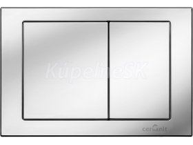 Cersanit K97-263 HI-TEC CUBE tlačidlo k predst.modulu 22x15x1,3cm, Chróm Lesk
