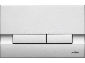 Cersanit K97-234 SLIM&SILENT ADRIA tlačidlo k predst.modulu 26,9x17x2,7cm, Chróm Matný