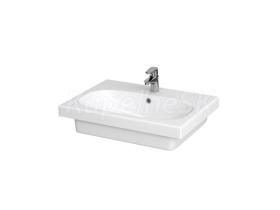 Cersanit K11-0188 FARE 60 umývadlo nábytkové 60x45cm s prepadom, otvor pre bat, Biela