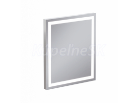 Cersanit S598-002 CITY 60x60x3 zrkadlo s LED osvetlením, Biela
