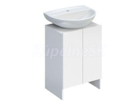 Cersanit TK001-015-DSM MITO RED skrinka umývadlová 50x70x37cm 2-dverová v demonte, Biela