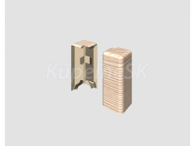 Egger prvok Jaseň béžový- Vonkajší roh EG41VO 2 ks v balení