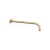 Ravak 702.60GLB Sprchové rameno bočné dĺžka 300 mm Gold Brushed X07P1242