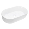 Mereo Umývadlo na dosku bez prepadu, 530x315x135 mm, oválne, keramické, biele