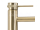 REA Lungo Grip vysoká stojánková umývadlová batéria bez výpuste brúsené Zlato REA-B6896