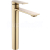 REA Storm vysoká stojánková umývadlová batéria bez výpuste brúsené Zlato REA-B7962