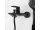 REA Flip nástenná vaňová batéria s ručnou sprchou Čierna matná