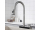 REA Conor kuchynská-drezová stojánková batéria,vyťahovacia sprška,vodopád,brúsený Nikel