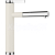 Blanco batéria LINEE - S silgranit-look biela soft / chróm