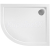 REA Look štvrťkruhová sprchová vanička 800x1000x60 mm akrylátová Biela Pravá