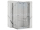 REA Fold N2 rohový sprchový kút 80x80x195 cm,rohový vstup,zalamovacie dvere,Číre/Chróm REA