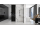REA Aero Black Walk-In sprchová zástena k stene 100x195 cm sklo Intimoavzpera REA-K4121