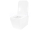REA Julio Rimless WC závesné 51,5x34,5 cm hranaté Biele lesklé+WC sedátko Biele lesklé