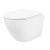 REA Carlo Mini Tornado NF WC závesné 49x36,5 cm Biele lesklé+WC sedátko Biele lesklé