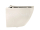REA Carlo Mini Rimless WC závesné 49,5x37 cm Ecru+WC sedátko Ecru
