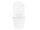 REA Carlo Mini Tornado Rimless Flat N WC závesn 49x36,5cm Biele lesk+WC sedátko Biele lesk