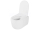 REA Eddy Tornado Rimless Flat N WC závesné 52,5x36 cm Biele lesklé+WC sedátko biele lesklé