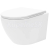 REA Carlo Mini Tornado Rimless Flat Pro WC závesné 48,5x36,5 cmaWC sedátko Biele lesklé RE