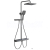 REA Pedro sprchový stĺp s termostatickou batériou, hlavová, ručná sprcha Titán P0896