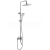 REA Argus sprchový stĺp s pákovou batériou,hlavová,ručná sprcha Chróm P7856 REA-P7856