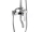 REA Argus sprchový stĺp s pákovou batériou,hlavová,ručná sprcha Chróm P7856 REA-P7856