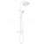 REA Lungo sprchový stĺp s termostatickou batériou,hlavová,ručná sprcha Biela P6608 REA-P66