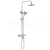 REA Lungo Diamond sprchový stĺp s termostatickou batériou,hlavová,ručná sprcha Chróm P5961