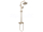 REA Luis sprchový stĺp s termostatickou bat,hlav.,ručná sprcha,mydelnička brús Zlato P7007