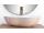 REA Pearl keramické asymetrické umývadlo na dosku 51,5x37,5 cm Akoya Pearl U3309