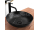 REA Fibo Black keramické okrúhle umývadlo na dosku priemer 40,5 cm matné U3301 REA-U3301